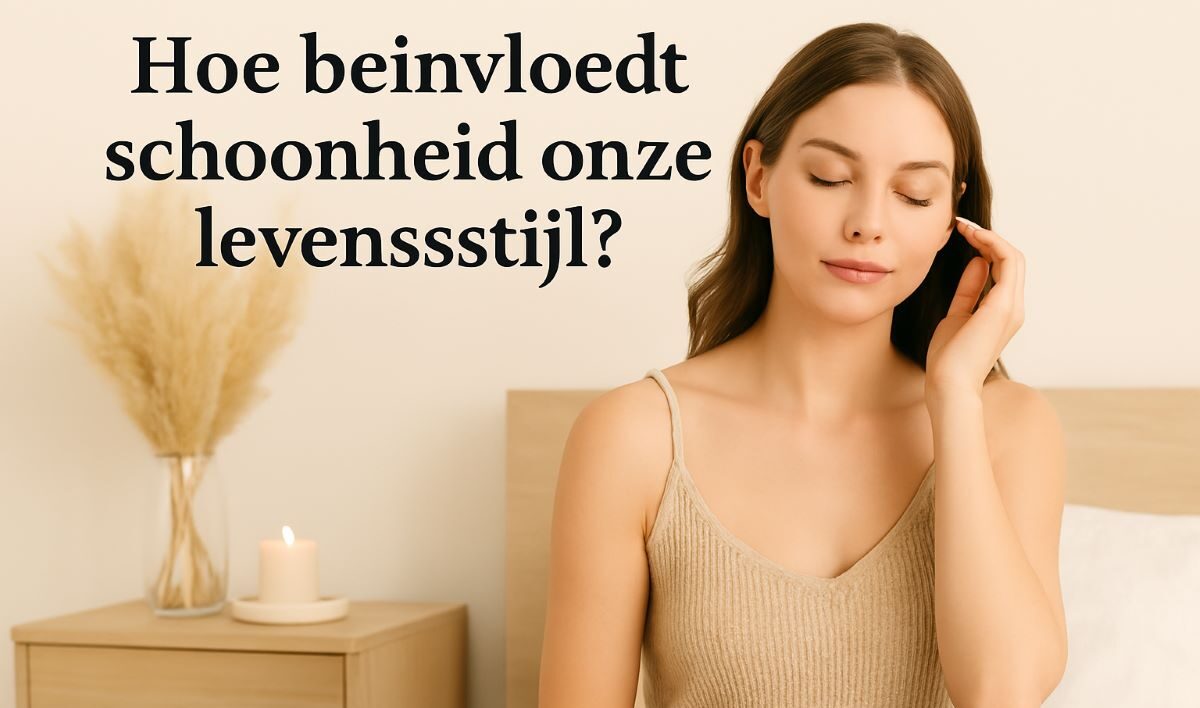 Een stijlvolle en serene sfeer die schoonheid en lifestyle uitstraalt
